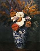 Paul Cezanne Dahlias Germany oil painting reproduction